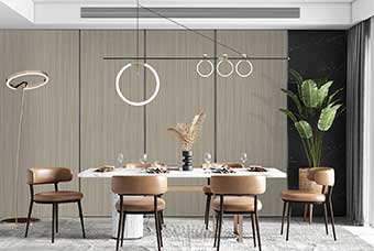 梧州轻奢风格-餐厅
