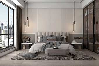 梧州现代风格-卧室