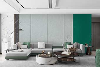 梧州轻奢风格-客厅