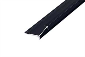 梧州航空纤维墙咔铝合金阳角线(哑黑氧化)