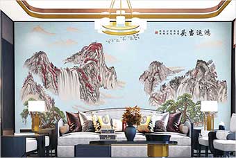 梧州森佰汇航空纤维墙咔(鸿运当头)